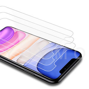 <span class=keywords><strong>3</strong></span> Pack Für iPhone 11 XR Transparent Gehärtetem Glas Screen Protector 2.5D 9H glas schutz film Anti-Scratch 2019 - Product Image 3