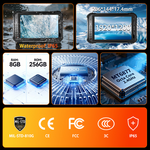 Tableta Robusta Sincoole ST9A8 de 8 Pulgadas, Octa Core, IP65 Resistente al Agua, Cámara de 8MP+16MP, 10000mAh, 5G, WiFi-6, BT5.2, NFC, GPS, 8 Pulgadas para Logística - Product Image 5