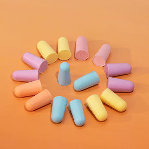 Confortável Sleeping Earplugs Foam Noise Reduction Anti Snore para Travel Office Library Study - Product Image 5