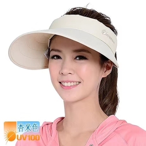Material <span class=keywords><strong>DE</strong></span> Nylon 100% protección UV impermeable deportes sombreros al aire libre secado rápido vacía arriba sombrero <span class=keywords><strong>de</strong></span> sol - Product Image 3