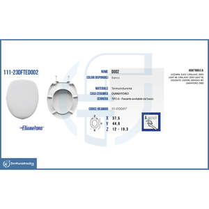 Thermosetting <b>Waterproof</b> Toilet <b>Seat</b> <b>Cover</b> U002 Product - Product Image 2