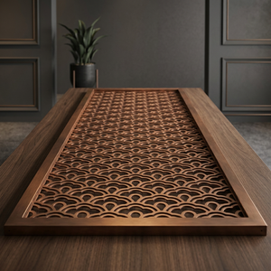 Panel Decorativo de Madera Cortado con Láser, Biombo Hueco, Panel de Pared Interior Personalizado - Product Image 1