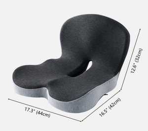 Cojín de Espalda Tipo Donut para <span class=keywords><strong>Hemorroides</strong></span>, Espuma Viscoelástica, Alivio del Dolor <span class=keywords><strong>por</strong></span> Presión en Silla de Oficina, <span class=keywords><strong>Embarazo</strong></span>, Posparto, Ecológico, Extraíble - Product Image 3