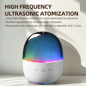 Nhà Máy Trực Tiếp Tinh Dầu Siêu Âm Khuếch Tán Hương Thơm Với 7 Màu Sắc Thay Đổi Đèn <span class=keywords><strong>LED</strong></span> 200Ml Tank Cho Nhà Văn Phòng - Product Image 4