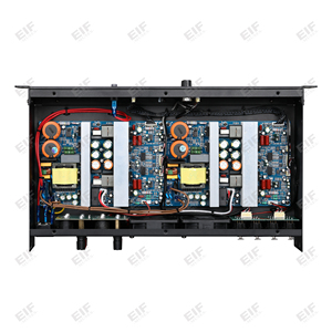 แอมป์ขยายเสียงระดับมืออาชีพแบบสองช่องสัญญาณ คลาส D พาสซีฟ ตัวเครื่องโลหะ กำลังขับ 2x350 วัตต์ ขนาด 2U สำหรับติดตั้งบนแร็ค ระบบดิจิตอล รองรับ 4/8 โอห์ม - Product Image 5