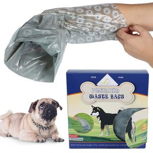 Bolsa Biodegradable para Desechos de Mascotas, Bolsa para Excremento de Perro con Fondo Cuadrado, para Uso Doméstico, Venta al por Mayor del Fabricante - Product Image 4