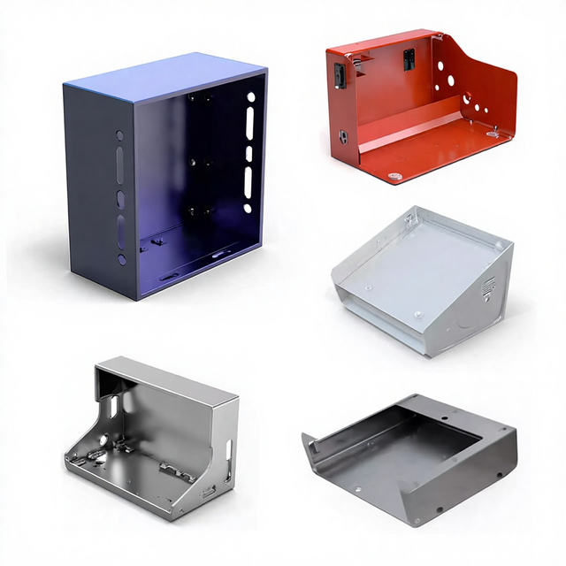 Metal Iron Steel Aluminum Boxes Housing case Customization Whole Body Electronic Instrument Power Supply Bank Box Enclosures