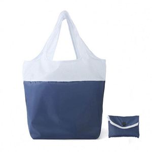 Bolsa de Mano Ecológica de Poliéster PU al por Mayor, Bolsa Plegable Personalizable para Sublimación, Bolsas de Compras Reutilizables - Product Image 4