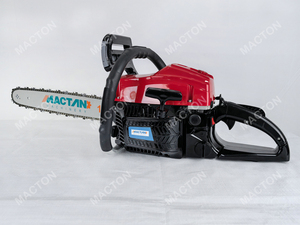 Tronçonneuse à essence 2 temps de qualité industrielle fiable 52/58cc pour la découpe du bois DIY - Product Image 3