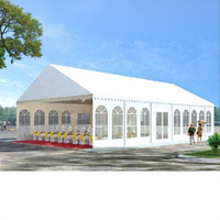 Tente Chapiteau Blanche Guangzhou 10m X 30m, Tente de Mariage pour Événement, Gazebo Extérieur