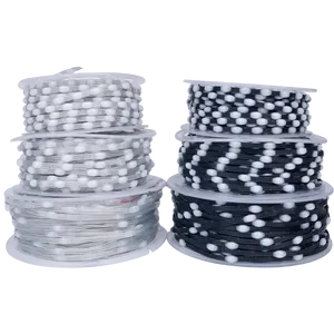 Dc12v 3pin 15/20/25/30/50/100 mét Pitch ws2811 <span class=keywords><strong>WS2812</strong></span> RGB địa chỉ đầy đủ màu sắc IP65 dây màu đen IP65 giáng sinh <span class=keywords><strong>pixel</strong></span> chuỗi ánh sáng - Product Image 2