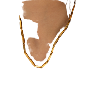 Joolim JewelryBasic - Cadena de Acero Inoxidable con Eslabones de Papel, Chapada en Oro de 18K, Joyería de Moda al por Mayor - Product Image 1