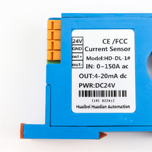 Transmisor de corriente de entrada CC, sensor de corriente industrial de 0a 300 v, 4 o 20mA, sensor de corriente de 0a 10v - Product Image 3