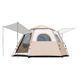 Quick Automatic Opening Hexagonal <b>Tent</b> 280x280x155cm Rainproof Sunproof Outdoor Camping Beach Portable Folding <b>Tent</b> - Product Image 1