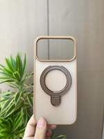 Funda para Teléfono con Soporte Magnético Antichoque y Acabado Mate para iPhone 18, 18 Pro, 18 Pro Max