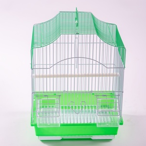 Cage à oiseaux durable, multi-niveaux, luxueuse et moderne, en acier inoxydable, pour perroquets - Product Image 2