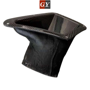 Fibra di carbonio NIS RC stile paraurti anteriore aria di raffreddamento condotto (coppia) per NISSAN 08- 370Z Z34 - Product Image 3