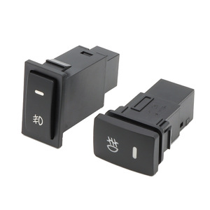 Toyota Corner <b>Light</b> <b>Switch</b> For Camry Corolla RAV4 Avalon Upgrade Retrofit Black Rocker Style - Product Image 1