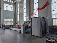 Machine à laminer automatique pour carton ondulé haute vitesse