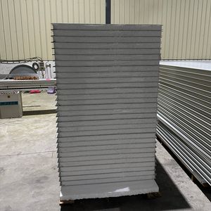 Paneles Sándwich de Aislamiento Compuesto de Acero de Color con Lana de Roca Ignífuga <span class=keywords><strong>para</strong></span> Paredes Divisorias y <span class=keywords><strong>Techos</strong></span> de Fábricas de Alimentos - Product Image 2