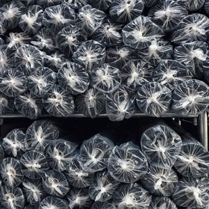 Vải lót may nhiệt dính 100% Polyester nhà máy Xiang Xing, vải lót không dệt chấm đôi, sản xuất dệt may PES PA - Product Image 2