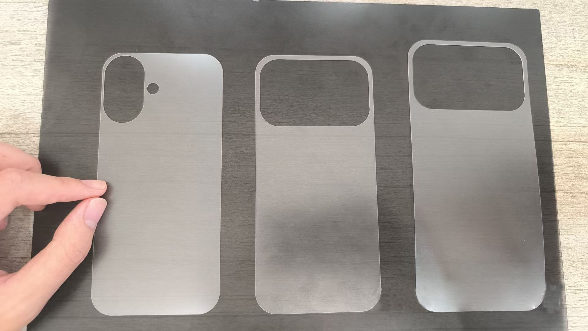 ฟิล์มหลังแบบฝ้าทั้งแผ่น