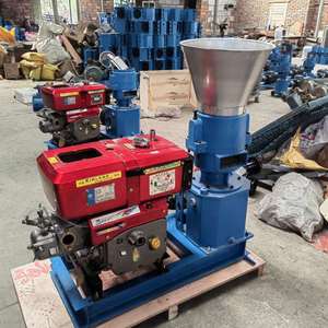 Machine à granulés d'aliments pour animaux à haute productivité avec moteur à essence/diesel ou électrique, garantie 1 an, à vendre - Product Image 1