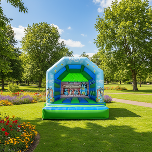 Winsun Château gonflable extérieur semi-fermé Location d'événements commerciaux pour terrains de jeux Maisons rebondissantes Matériau en PVC ignifuge - Product Image 1