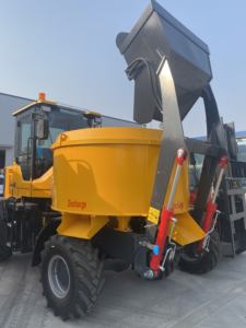 Truk Mixer Beton Self Loading Seri 2.5CBM 3CBM 3.5CBM Lengkap dari Pabrik - Product Image 6