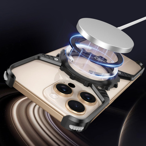 <span class=keywords><strong>Coque</strong></span> de téléphone <span class=keywords><strong>transparente</strong></span> magnétique de haute qualité avec protection d'objectif pour <span class=keywords><strong>iPhone</strong></span> 16 15 14 13 <span class=keywords><strong>12</strong></span> Pro Max, compatible avec la charge - Product Image 4