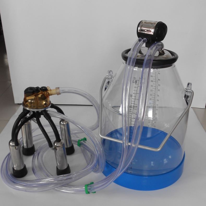 Ведро для молока коровы доильного аппарата для трубопровода при помощи пены контейнер для молока