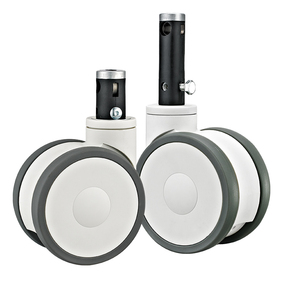 5 "6" Bệnh viện Y tế giường <span class=keywords><strong>Caster</strong></span> bánh xe trung tâm khóa <span class=keywords><strong>Caster</strong></span> trung tâm khóa bánh xe đôi bánh xe khóa trung tâm cho bệnh viện - Product Image 1