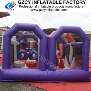 Venta caliente carrera de obstáculos inflable para adultos equipo de patio interior - Product Image 5