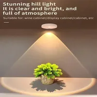 Lampe de nuit à détecteur de mouvement LED, sans fil, pour armoire, éclairage à intensité variable, rechargeable par USB, pour cuisine, couloir, chambre, placard, moderne