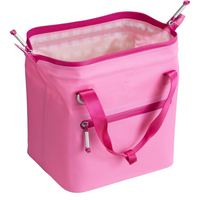 Sac isotherme élégant et compact avec fermeture éclair sécurisée, maintien au froid pendant 12 heures, idéal pour les courses et les courses quotidiennes