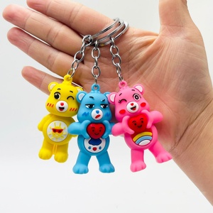 Care Bear <b>Keychain</b> Cute Trend Exquisite Doll Key Chains Car Bag Pendant Couple Hanging Gifts Wholesale Bear Promotional <b>Keychain</b> - Product Image 4