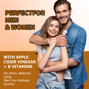 Gummies Détox au Vinaigre de Cidre de Pomme Bio Ultra Efficaces ACV Brûleur de Graisse Pur Vegan Stimulant Métabolisme 1500mg - Product Image 4
