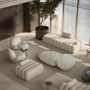 סקנדינבי מודרני מודולרי ספה איטלקי סגנון פשוט נטפליקס פסנתר מפתח ספה יצירתי מעצב מעוקל ספה שילוב - Product Image 3