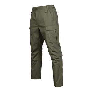 Pantalones Conquistador Flex - Pantalones Cargo Casuales de Corte Recto y Cintura Media para Hombre con Bolsillos, Transpirables, Resistentes al Viento, Camuflaje Verde - Product Image 2