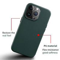 Coque de Téléphone en PU pour iPhone Samsung Xiaomi, Personnalisation de Motif, Logo, Texte, Peinture Couleur et Matériau