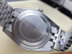 Reloj Mecánico de Lujo, Super Calidad, Resistente al Agua, 41mm, Fábrica GR, Acero 316L, Movimiento ETA 2824, Bisel Negro, Estilo Vintage - Product Image 6