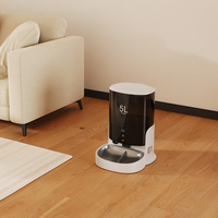 Distributeur automatique de nourriture pour chats et chiens OEM moderne et élégant avec caméra 2 millions de pixels, vision nocturne et audio bidirectionnel