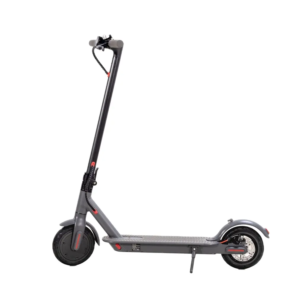 Scooter elétrico europeu, dobrável 36v 350w 8.5 polegadas, leve para adultos
