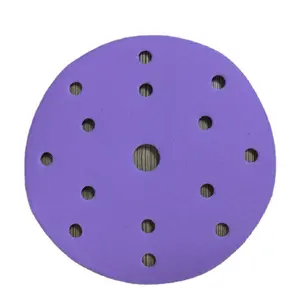 Disc foam sanding paper / Premium Cut Disc / Abrasive discs 15holes