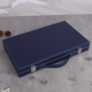 Juego de viaje de backgammon de polipiel PU clásico de 15 pulgadas con juegos de <span class=keywords><strong>ajedrez</strong></span> de mesa para adultos <span class=keywords><strong>Categoría</strong></span> de producto - Product Image 5