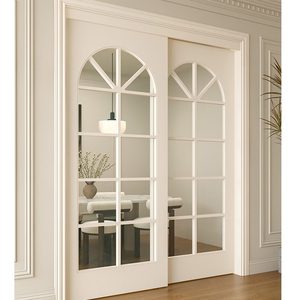 <span class=keywords><strong>Porta</strong></span> scorrevole interna moderna con vetro temperato trasparente e <span class=keywords><strong>porta</strong></span> <span class=keywords><strong>in</strong></span> <span class=keywords><strong>legno</strong></span> vari disegni per camera da letto bagno e soggiorno - Product Image 4