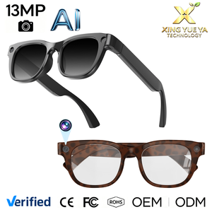 Lunettes intelligentes V6 avec caméra 13MP, anti-tremblement EIS, enregistrement vidéo 1080p, traduction IA en temps réel, appels Bluetooth, pour hommes et femmes - Product Image 6