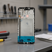 Écran tactile TFT noir de 6,5 pouces avec cadre pour téléphone mobile A16 5G