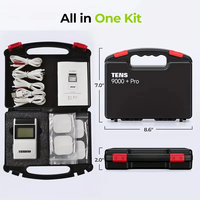 Masseur TENS rechargeable, 48 modes, appareil TENS, électrostimulateur musculaire pour soulager les douleurs dorsales
