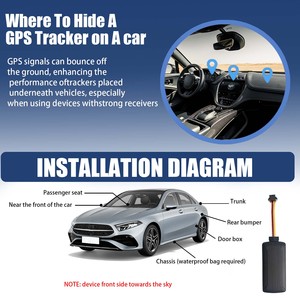 N01K热卖迷你全球定位系统跟踪器汽车卡车自行车4G J16 Rastreador GT06协议全球定位系统定位器车辆跟踪IOS安卓应用 - Product Image 5
